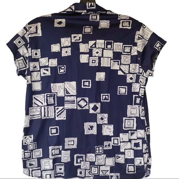 Vintage 70’s Lady Manhattan Short Sleeve Shirt - Picture 3 of 8